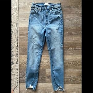 Abercrombie & Fitch high rise jeans